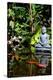 Buddha Garden-Jan Michael Ringlever-Stretched Canvas