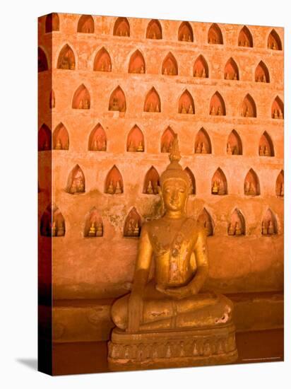 Buddha Images at Wat Si Saket, Vientiane, Laos-Gavriel Jecan-Premier Image Canvas