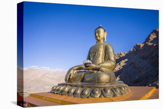 Buddha Statue at Hemis Monastery-saiko3p-Premier Image Canvas