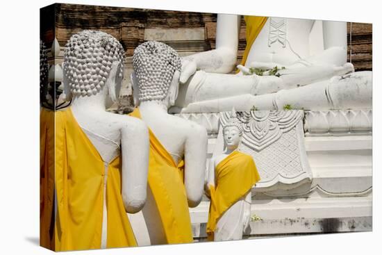 Buddha Statue, Wat Phra Chao Phya-Thai, Ayutthaya, Thailand-Cindy Miller Hopkins-Premier Image Canvas