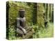 Buddha statues at Koe Thaung temple built by King Min Taik Kha, Mrauk U, Rakhine State, Myanmar-null-Premier Image Canvas