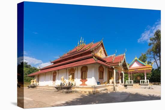 Buddhist Monastery, Luang Namtha Province, Laos, Indochina, Southeast Asia-Jan Miracky-Premier Image Canvas