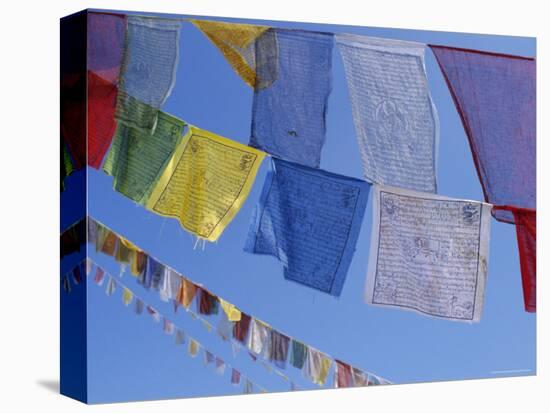 Buddhist Prayer Flags, Bodhnath, Kathmandu, Nepal, Asia-David Poole-Premier Image Canvas