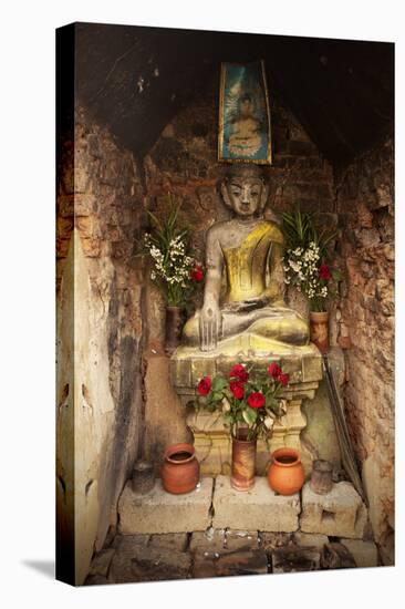 Buddhist Shrine, Nyaungshwe, Inle Lake, Shan State, Myanmar (Burma), Asia-Colin Brynn-Premier Image Canvas