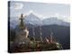 Buddhist Stupas on Way to Deqin, Dequin, Shangri-La Region, Yunnan Province, China-Angelo Cavalli-Premier Image Canvas