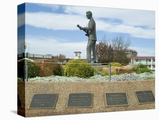 Buddy Holly, Walk of Fame, Lubbock, Texas, USA-Ethel Davies-Premier Image Canvas