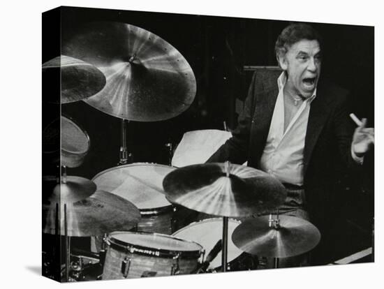 Buddy Rich in Concert at the Forum Theatre, Hatfield, Hertfordshire, March 1980-Denis Williams-Premier Image Canvas