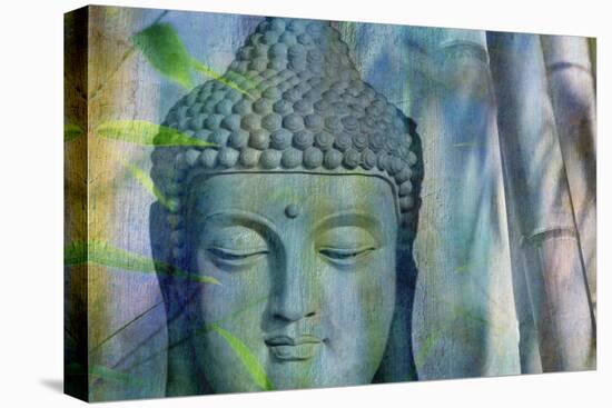 Budha with Bamboo-Cora Niele-Premier Image Canvas