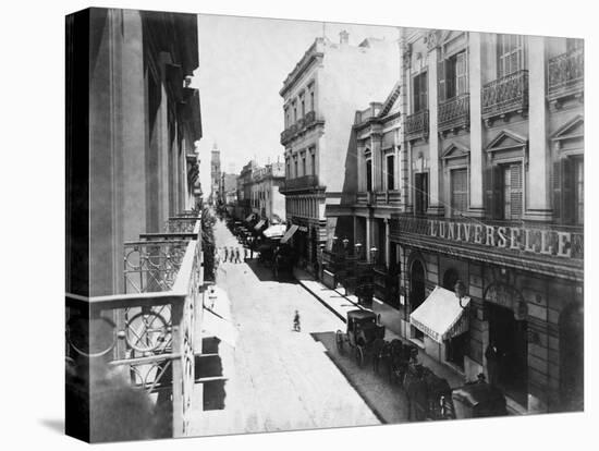 Buenos Aires Streetscene-null-Premier Image Canvas