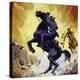 Buffalo Bill Battled Yellow Hand, Leader of the Cheyennes-null-Premier Image Canvas