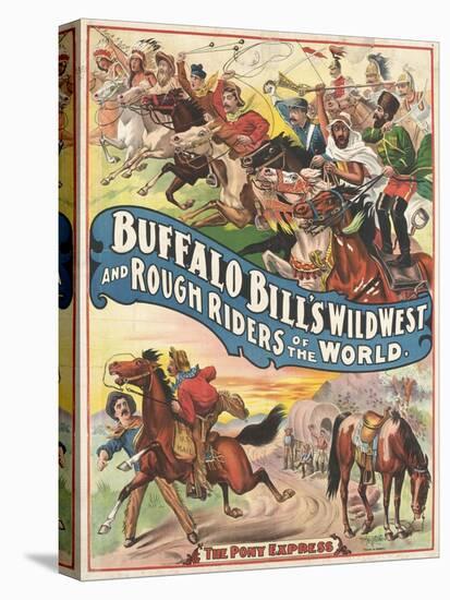 Buffalo Bill's wild west and rough riders-null-Premier Image Canvas