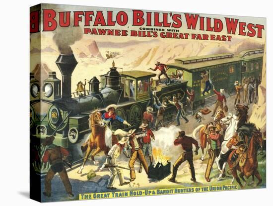 Buffalo Bill's Wild West Show, 1907, USA-null-Premier Image Canvas
