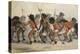 Buffalo Dance (Detail) ,From Catlin's North American Indian Portfolio. Hunting Scenes and Amusement-George Catlin-Premier Image Canvas