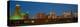 Buffalo, Skyline at Dusk, New York-null-Stretched Canvas