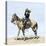 Buffalo Soldier Drinking from His Canteen on a Desert March-null-Premier Image Canvas
