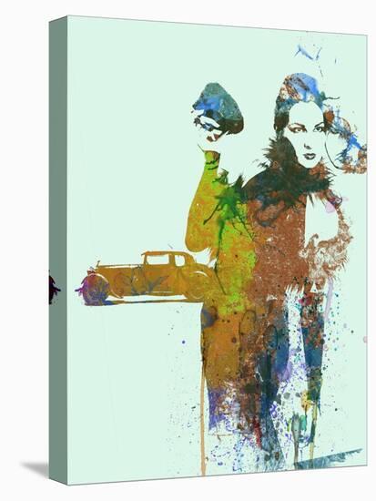 Bugatti Girl-NaxArt-Stretched Canvas