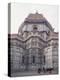 Buggy in Front of the Duomo, Florence, UNESCO World Heritage Site, Tuscany, Italy, Europe-James Gritz-Premier Image Canvas