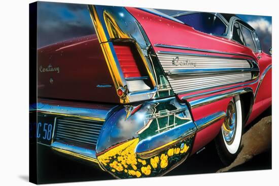 Buick Century '58 in Holland-Graham Reynold-Stretched Canvas