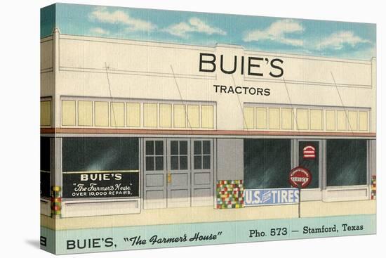 Buie's Tractors, Stamford, Texas-null-Stretched Canvas