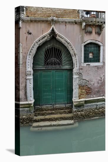 Building and Doorways Along the Many Canals of Venice, Italy-Darrell Gulin-Premier Image Canvas