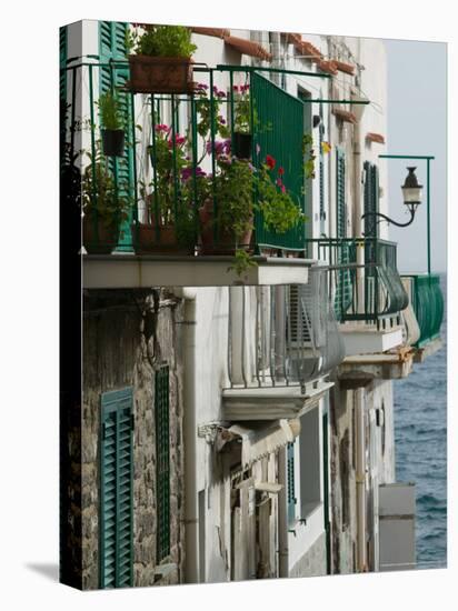 Building Detail, Ischia, Bay of Naples, Campania, Italy-Walter Bibikow-Premier Image Canvas