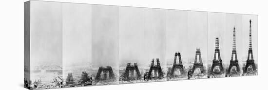 Building Eiffel-Vintage Apple Collection-Premier Image Canvas