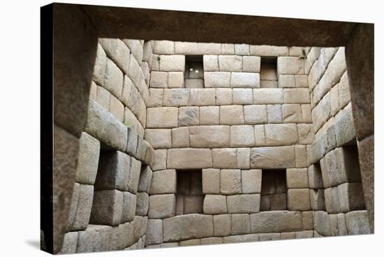 Building Interior, Machu Picchu, Peru-Matthew Oldfield-Premier Image Canvas