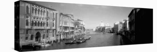 Buildings Along a Canal, Grand Canal, Venice, Italy-null-Stretched Canvas