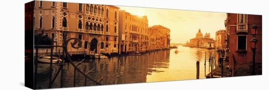 Buildings Along a Canal, View from Ponte Dell'Accademia, Grand Canal, Venice, Italy-null-Premier Image Canvas