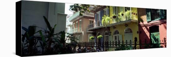 Buildings Along the Alley, Pirates Alley, New Orleans, Louisiana, USA-null-Premier Image Canvas