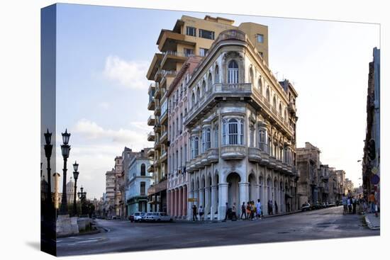 Buildings at the End of Prado-Lee Frost-Premier Image Canvas