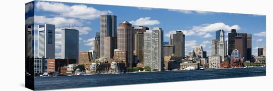 Buildings at the waterfront, Boston, Massachusetts, USA-null-Premier Image Canvas
