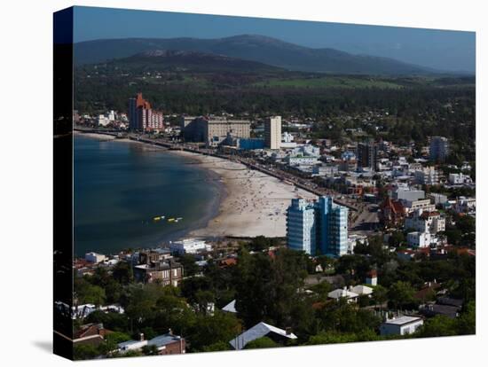 Buildings at the Waterfront, Piriapolis, Maldonado, Uruguay-null-Premier Image Canvas