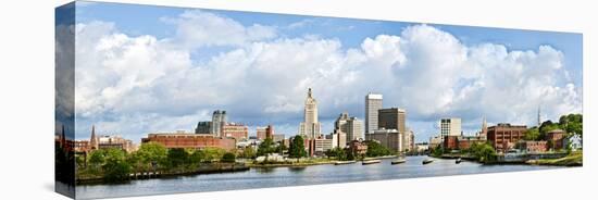 Buildings at the Waterfront, Providence River, Providence, Rhode Island, USA 2012-null-Stretched Canvas