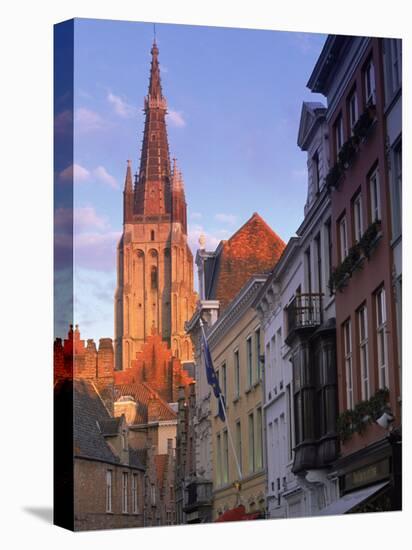 Buildings, Bruges, Belgium-Peter Adams-Premier Image Canvas