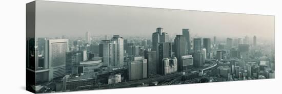 Buildings in a City, Osaka, Osaka Prefecture, Kansai Region, Japan-null-Premier Image Canvas