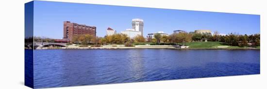 Buildings in a City, Wichita, Kansas, USA-null-Premier Image Canvas