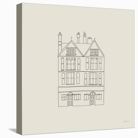 Buildings of London I Sq-Avery Tillmon-Stretched Canvas