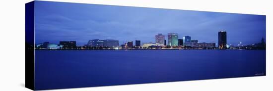 Buildings on the Waterfront, Norfolk, Virginia, USA-null-Premier Image Canvas