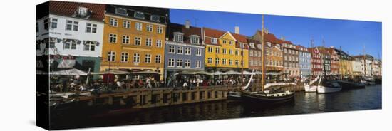 Buildings on the Waterfront, Nyhavn, Copenhagen, Denmark-null-Premier Image Canvas