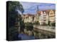 Buildings Overlooking the Neckar River at Tubingen, Baden Wurttemberg, Germany, Europe-Nigel Blythe-Premier Image Canvas