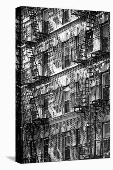 Buildings - Stairs - Emergency - New York City - United States-Philippe Hugonnard-Premier Image Canvas