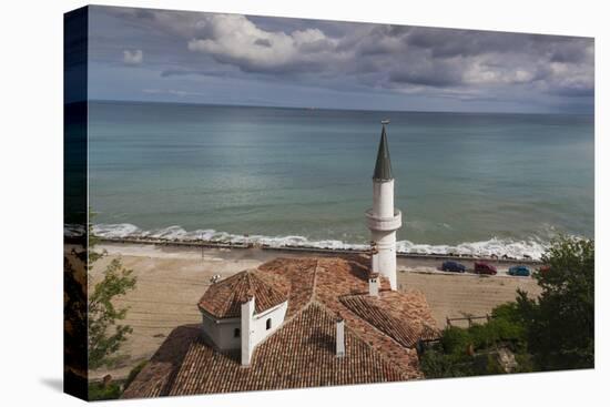 Bulgaria, Black Sea, Balchik, Summer Palace of Romanian Queen Marie-Walter Bibikow-Premier Image Canvas