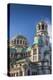 Bulgaria, Sofia, Ploshtad Alexander Nevski Square, Aleksander Nevski Church, Morning-Walter Bibikow-Premier Image Canvas