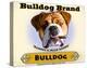 Bulldog Cigar-Brian Rubenacker-Stretched Canvas