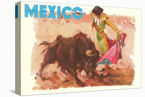 Bullfight Poster, Mexico-null-Stretched Canvas