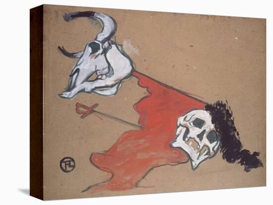 Bullfighting-Henri de Toulouse-Lautrec-Premier Image Canvas