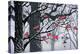 Bullfinches on Trees in Winter City-Milovelen-Stretched Canvas