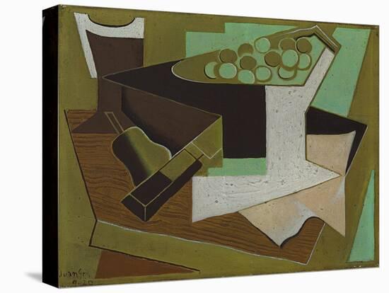 Bunch of Grapes and a Pear; Grappe De Raisin Et Poire, 1920 (Oil on Canvas)-Juan Gris-Premier Image Canvas