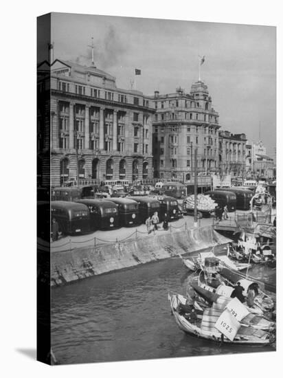 Bund from Jetty Area-Carl Mydans-Premier Image Canvas